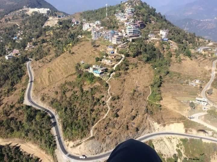 Hotel High Ground Inn Sarangkot Pokhara Eksteriør bilde