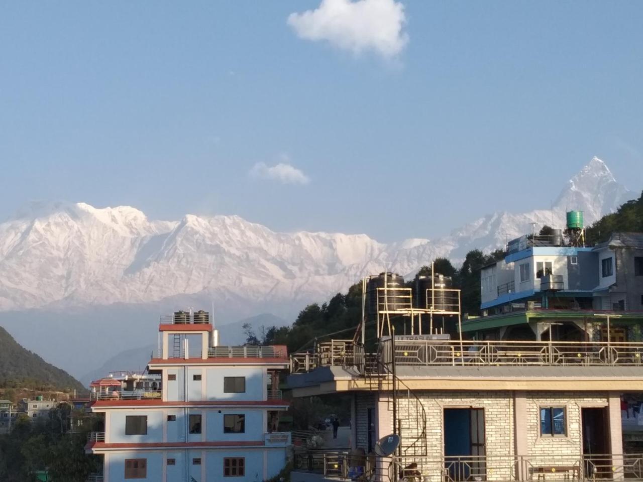 Hotel High Ground Inn Sarangkot Pokhara Eksteriør bilde